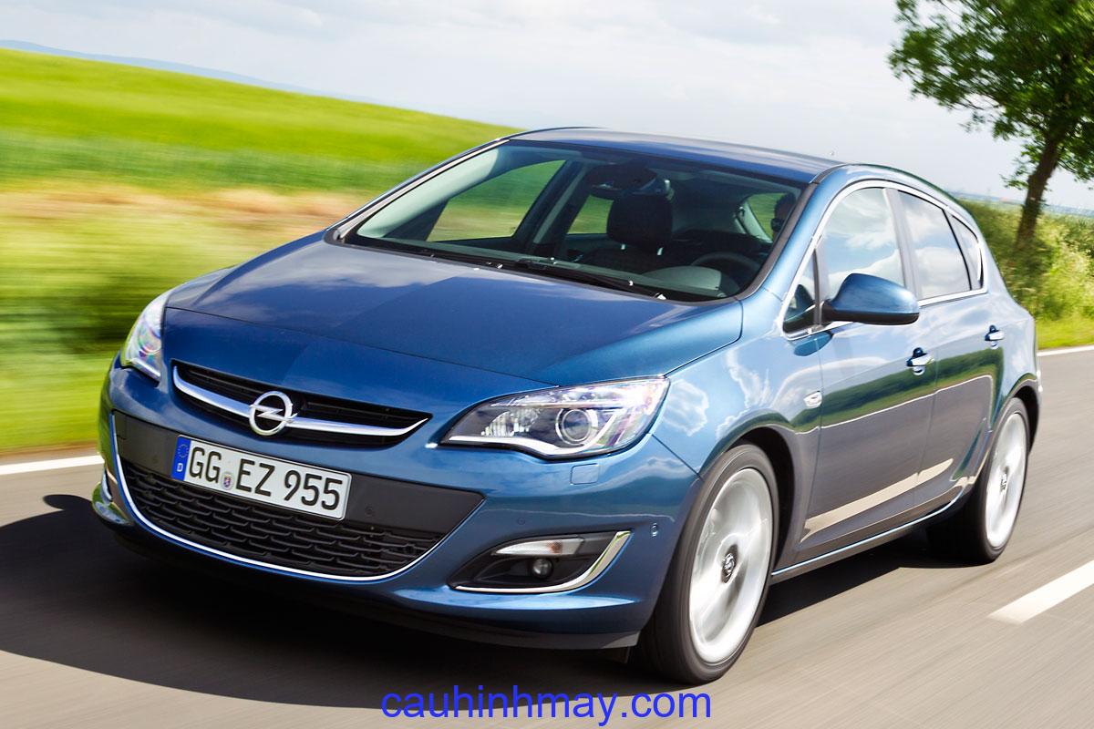 OPEL ASTRA 1.4 87HP SELECTION 2012 - cauhinhmay.com