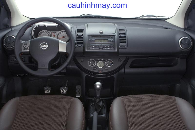NISSAN NOTE 1.4 FIRST NOTE 2006 - cauhinhmay.com