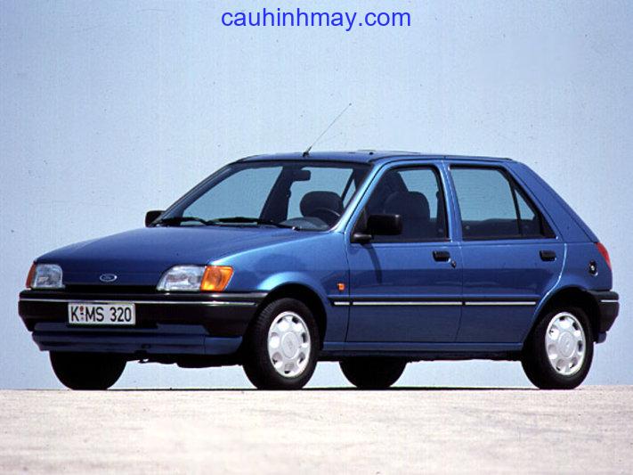 FORD FIESTA 1.4 SPECIAL CTX 1989 - cauhinhmay.com