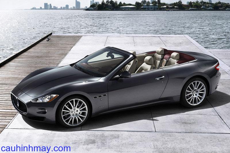 MASERATI GRANCABRIO SPORT 2010 - cauhinhmay.com