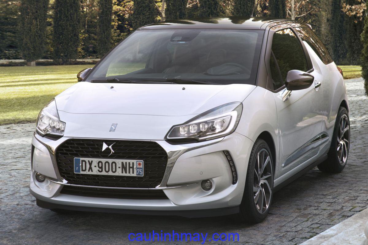 DS DS3 THP 165 SPORT CHIC 2016 - cauhinhmay.com