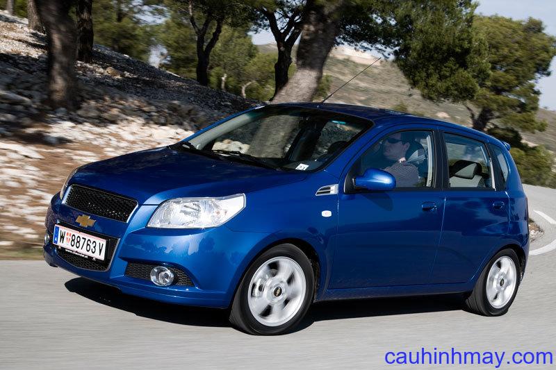 CHEVROLET AVEO 1.2 16V L 2008 - cauhinhmay.com