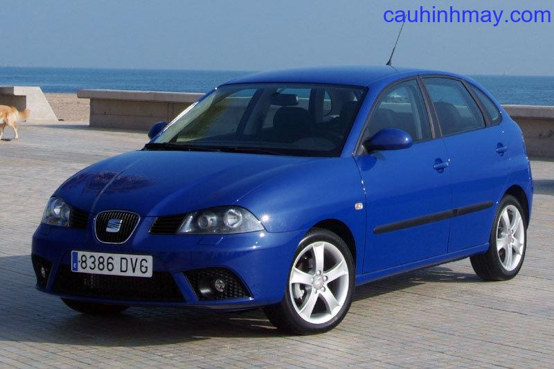 SEAT IBIZA 1.6 16V 25 EDITION II 2006 - cauhinhmay.com