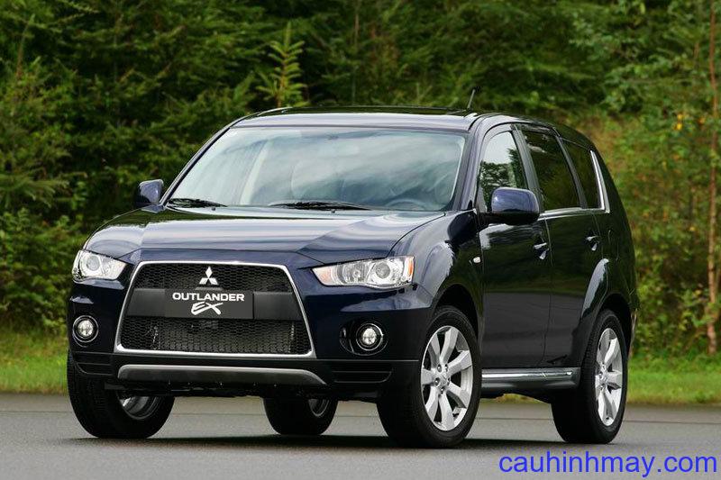 MITSUBISHI OUTLANDER 2.4 4WD INSTYLE 2010 - cauhinhmay.com