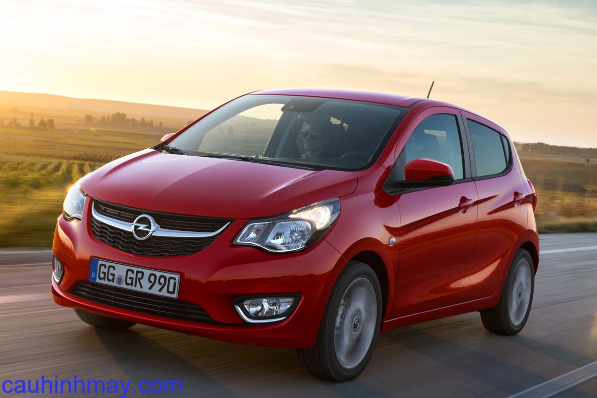 OPEL KARL 1.0 SELECTION 2015 - cauhinhmay.com