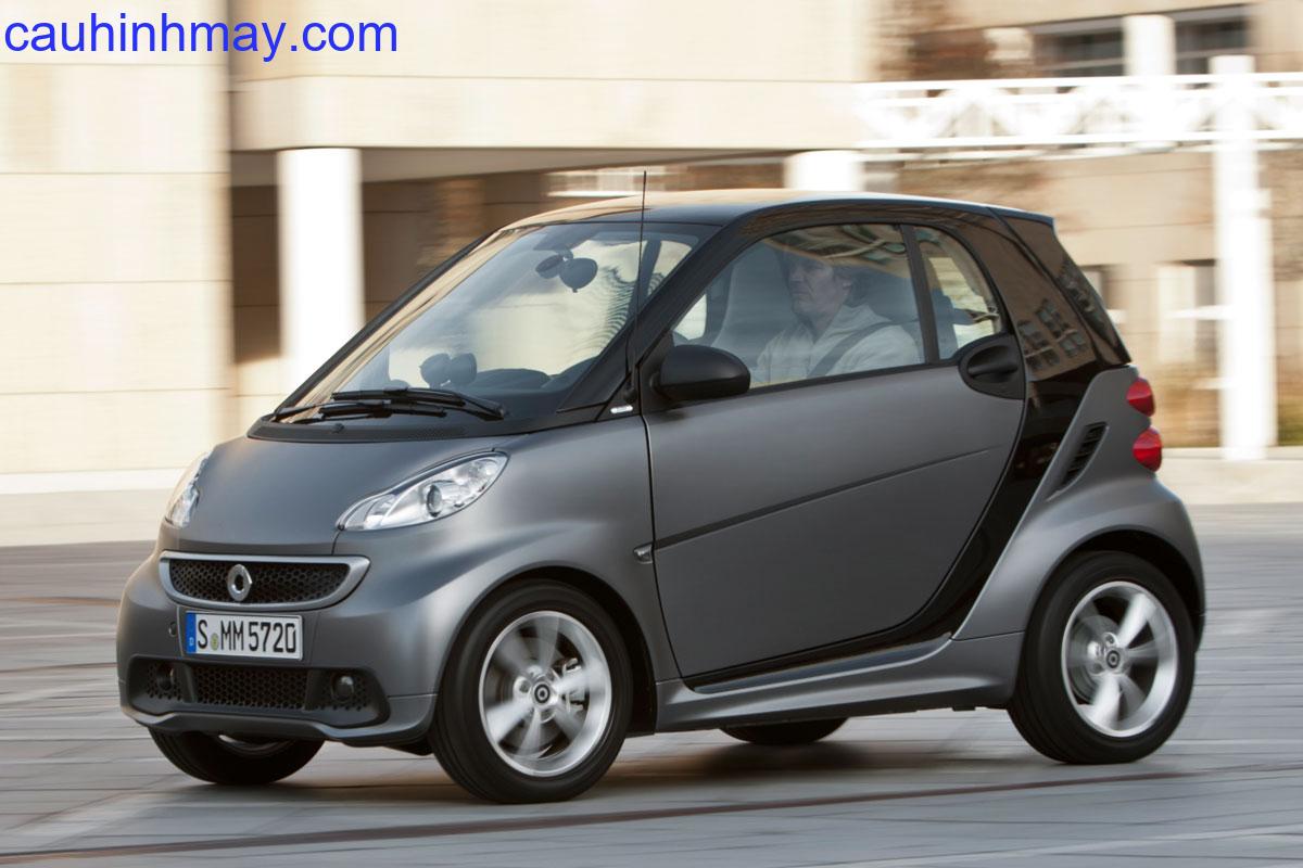 SMART FORTWO COUPE ELECTRIC DRIVE BRABUS 2012 - cauhinhmay.com