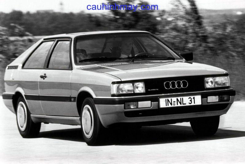 AUDI COUPE GT 1.8 1984 - cauhinhmay.com