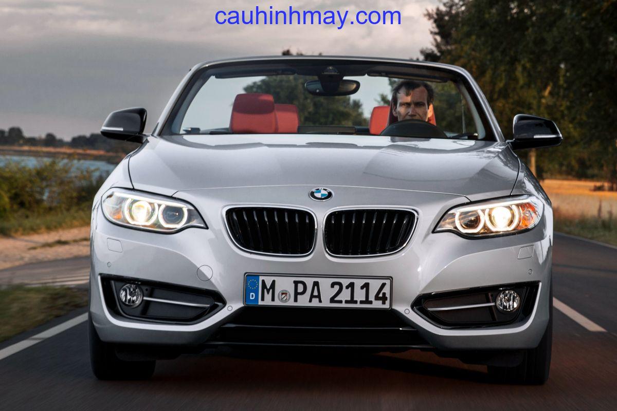 BMW 230I CABRIO 2015 - cauhinhmay.com