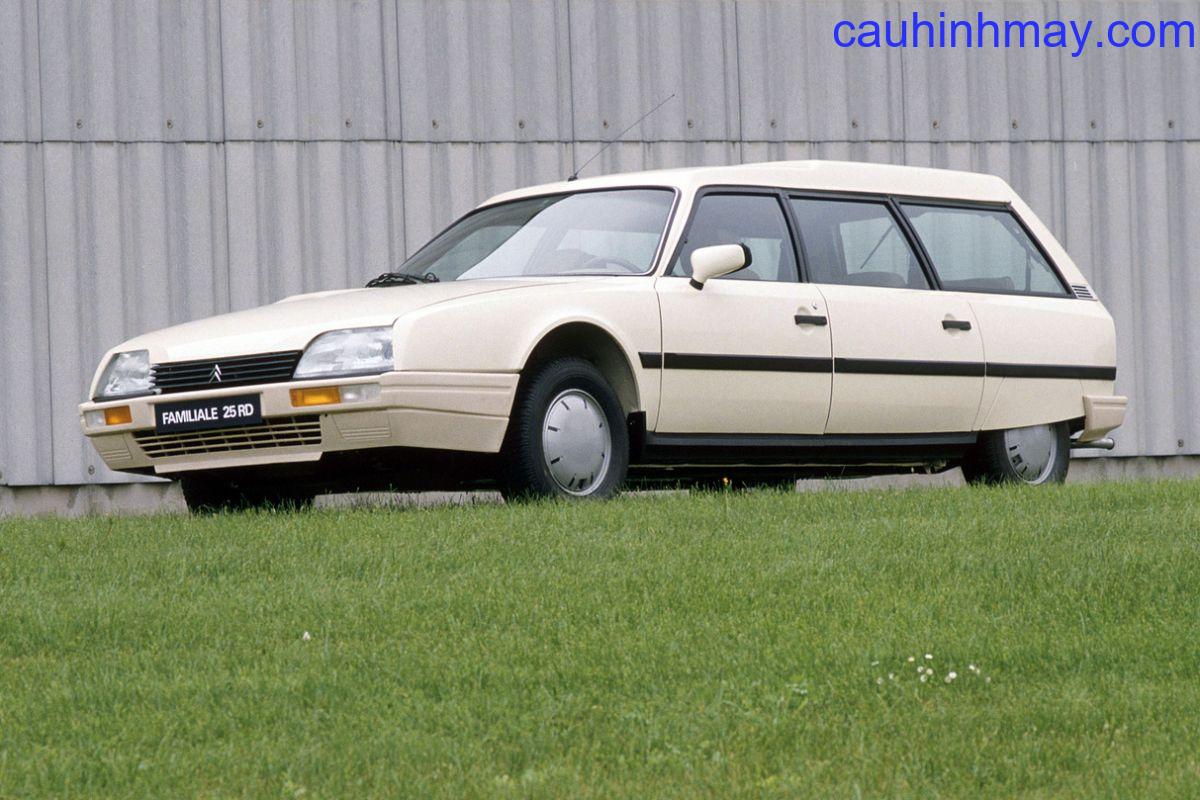 CITROEN CX BREAK 22 RS 1985 - cauhinhmay.com