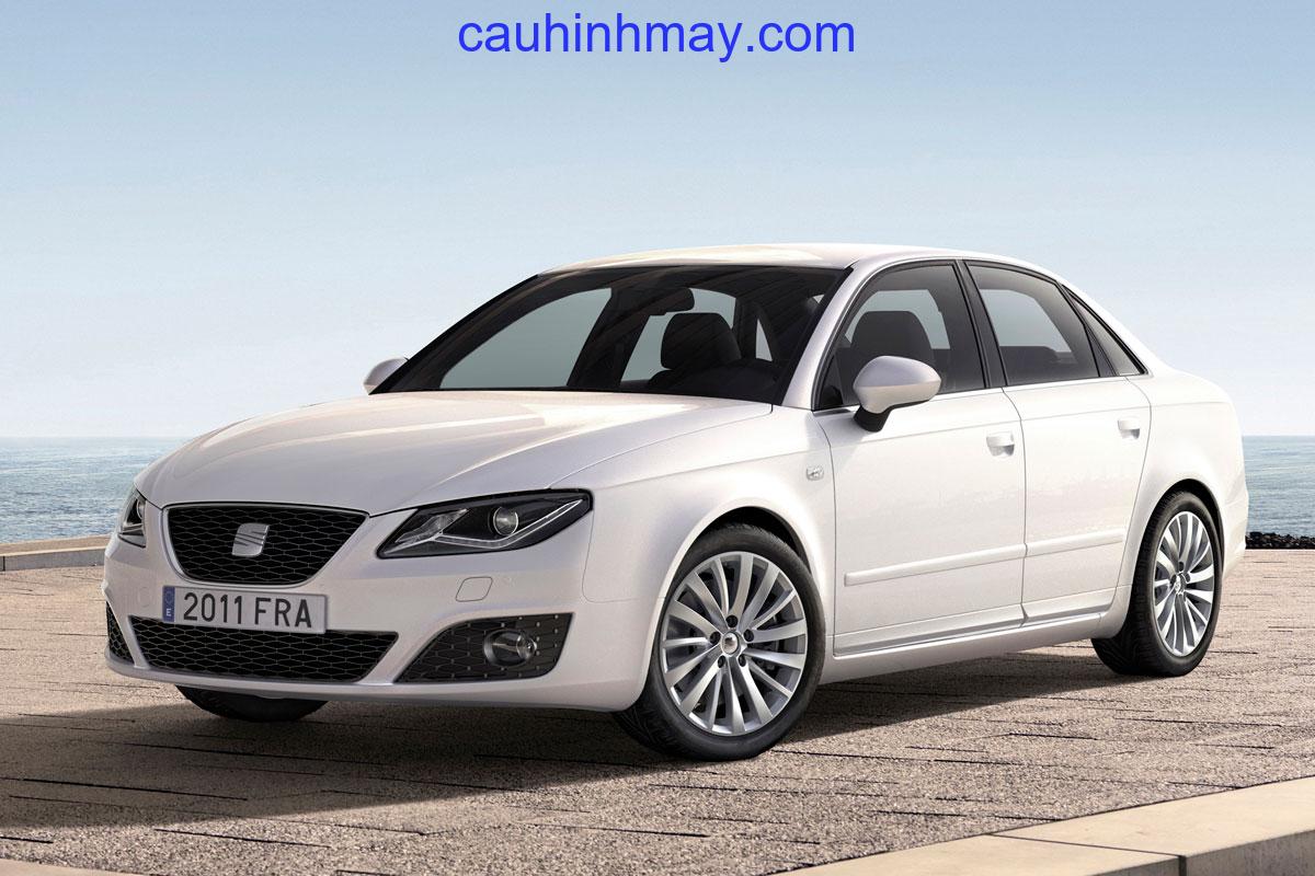 SEAT EXEO 2.0 TSI 210HP STYLE 2012 - cauhinhmay.com