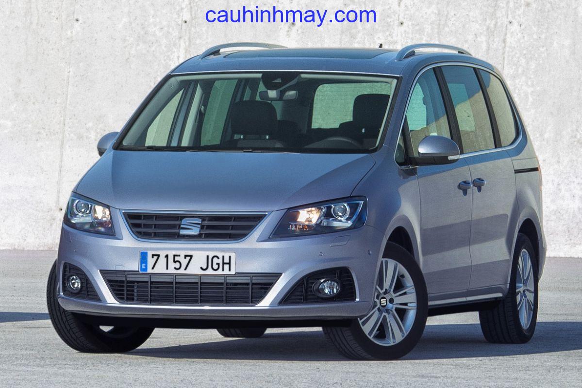 SEAT ALHAMBRA 2.0 TSI FR CONNECT 2015 - cauhinhmay.com