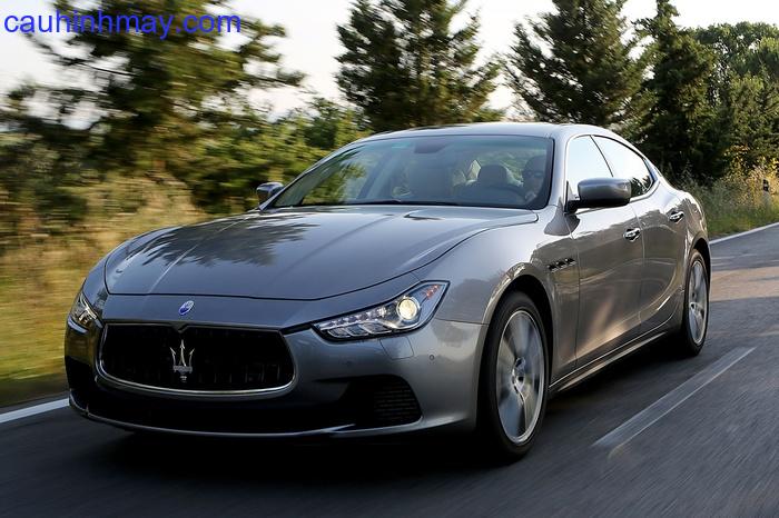 MASERATI GHIBLI S 3.0 V6 BI-TURBO 2013 - cauhinhmay.com