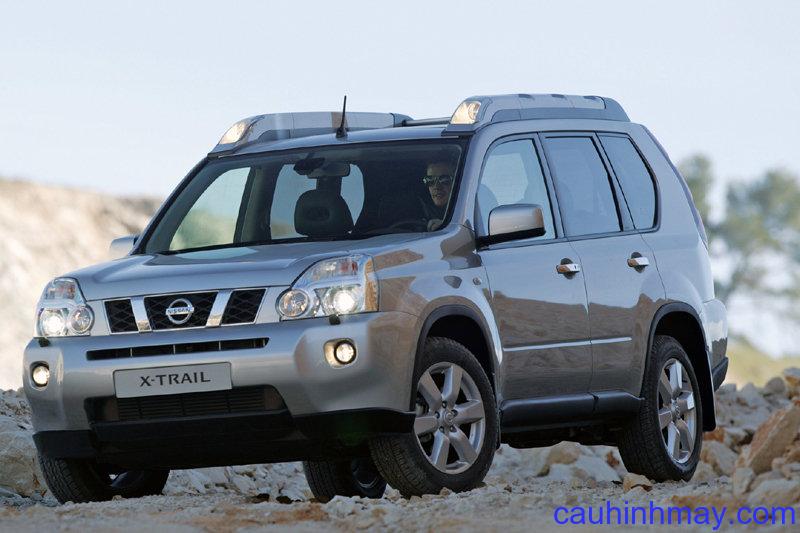 NISSAN X-TRAIL 2.0 2WD XE 2007 - cauhinhmay.com