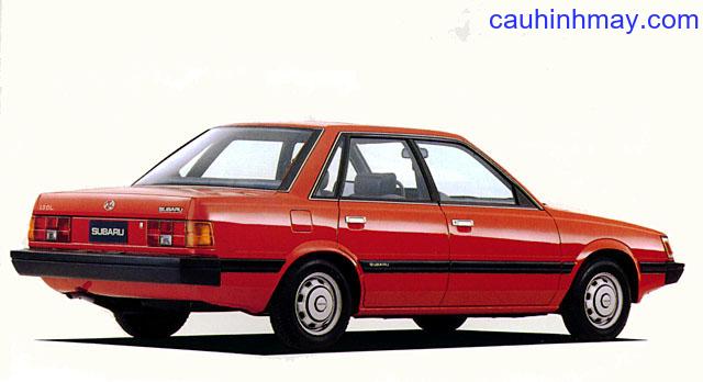SUBARU 1.8 GT 1985 - cauhinhmay.com