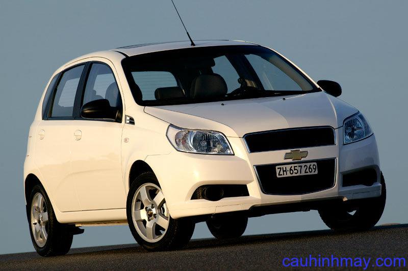 CHEVROLET AVEO 1.2 16V L 2008 - cauhinhmay.com