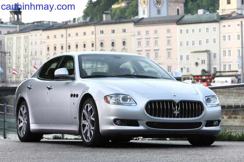 MASERATI QUATTROPORTE S EXECUTIVE GT 2008 - cauhinhmay.com