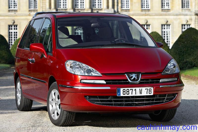 PEUGEOT 807 ST 2.2-16V HDIF 170HP 2008 - cauhinhmay.com