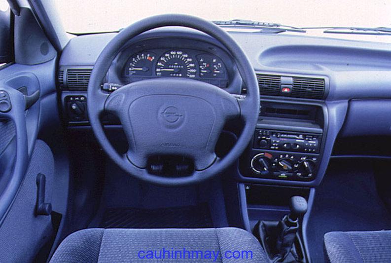OPEL ASTRA 1.4IS GL 1992 - cauhinhmay.com