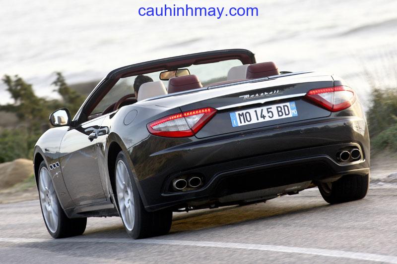 MASERATI GRANCABRIO SPORT 2018 - cauhinhmay.com