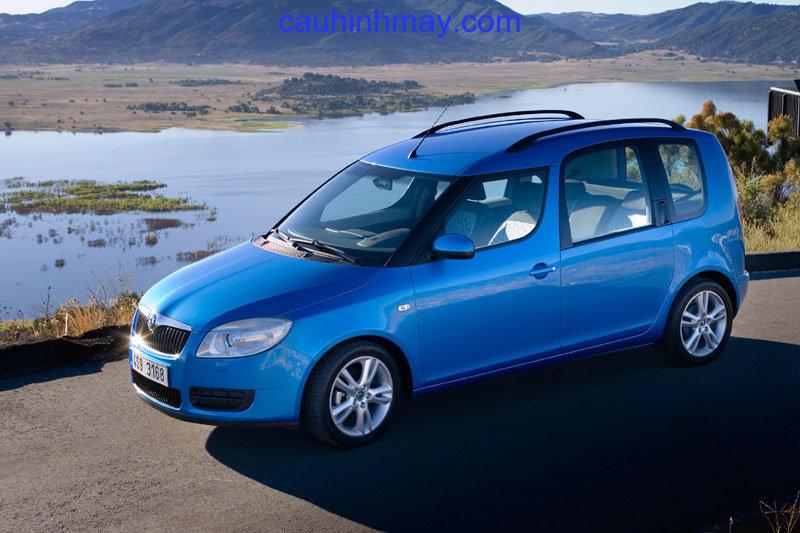 SKODA ROOMSTER 1.4 16V SCOUT 2006 - cauhinhmay.com