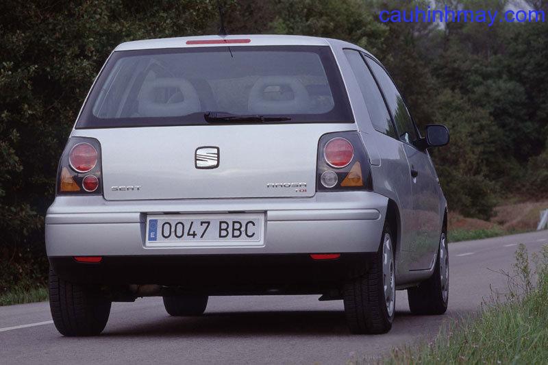 SEAT AROSA 1.4 TDI STELLA 2001 - cauhinhmay.com