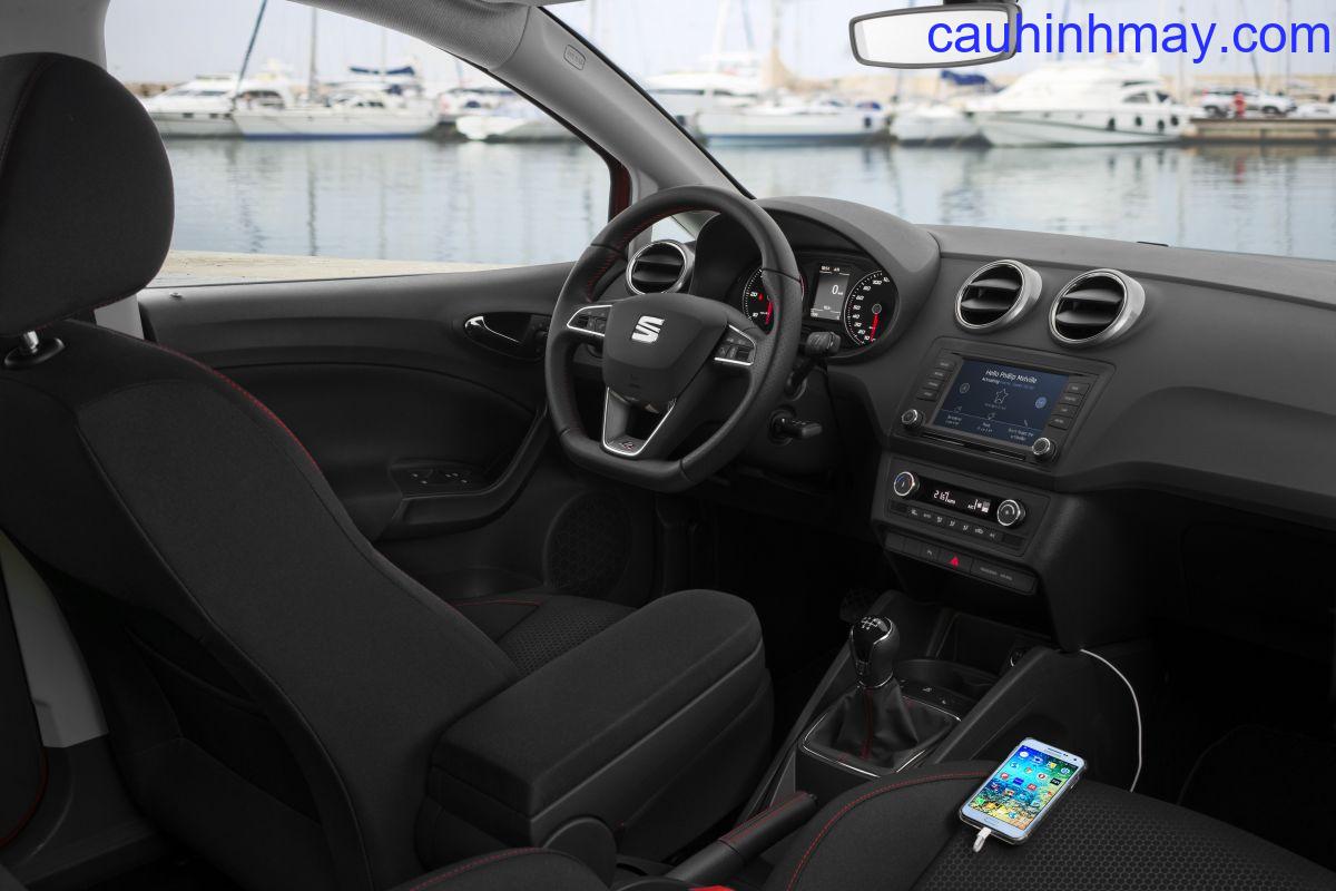 SEAT IBIZA 1.4 ECOTSI 150HP FR CONNECT 2015 - cauhinhmay.com