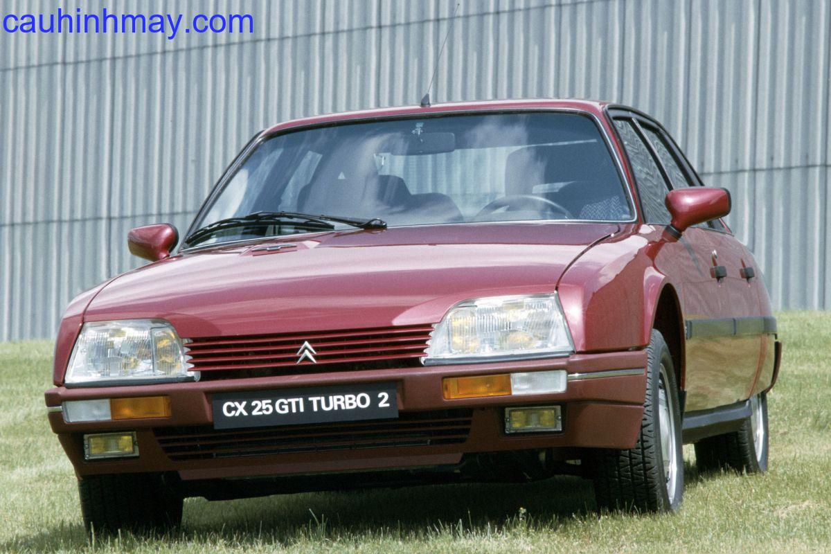 CITROEN CX 25 GTI TURBO 1985 - cauhinhmay.com