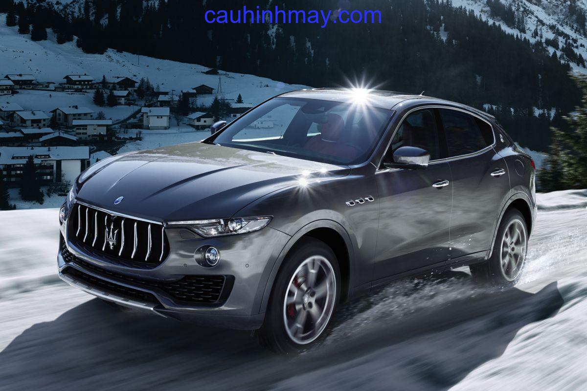 MASERATI LEVANTE GRANSPORT 2016 - cauhinhmay.com