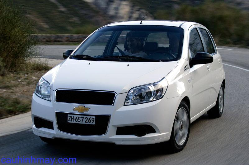 CHEVROLET AVEO 1.2 16V L 2008 - cauhinhmay.com