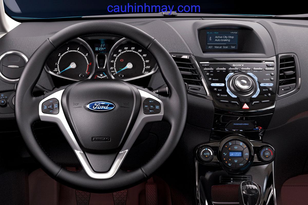 FORD FIESTA 1.0 80HP STYLE ULTIMATE 2012 - cauhinhmay.com