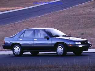 CHEVROLET CORSICA 2.2I LT 1989