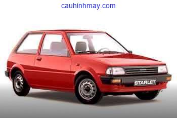 TOYOTA STARLET 1.0 SPECIAL 1985