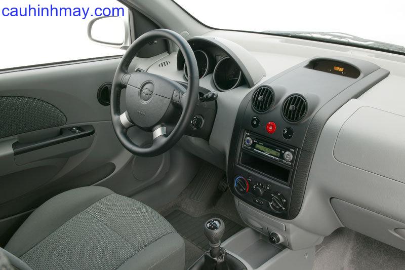 CHEVROLET KALOS 1.2 PURE 2005 - cauhinhmay.com