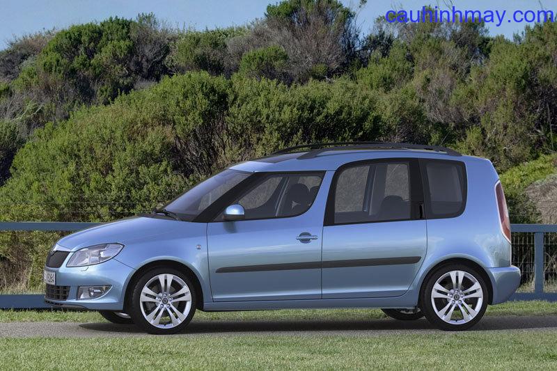 SKODA ROOMSTER 1.2 DRIVE 2010 - cauhinhmay.com