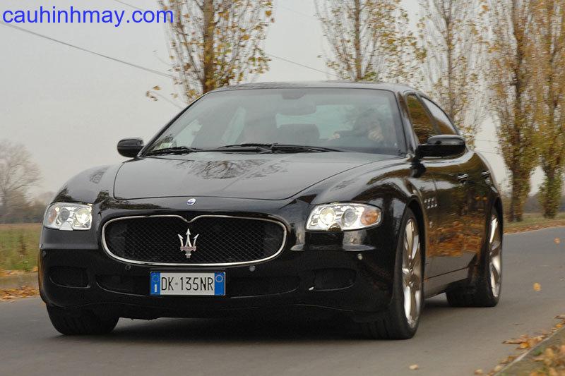 MASERATI QUATTROPORTE EXECUTIVE GT 2008 - cauhinhmay.com