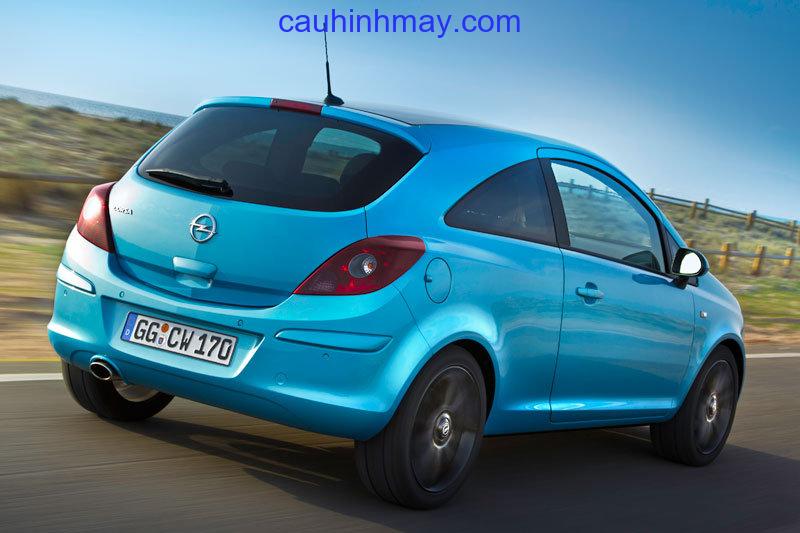 OPEL CORSA 1.4 TURBO START/STOP COLOR EDITION 2011 - cauhinhmay.com