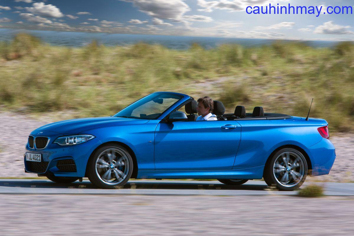 BMW 218D CABRIO CORPORATE LEASE 2015 - cauhinhmay.com