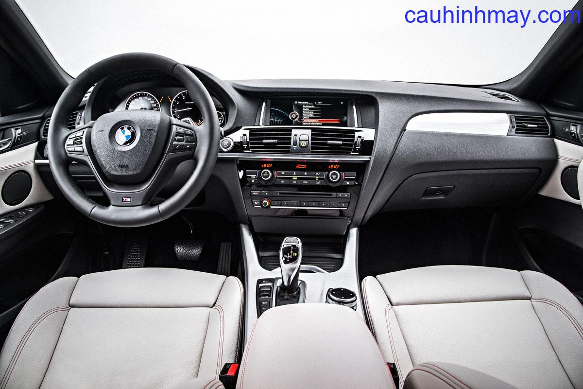 BMW X4 XDRIVE35D EXECUTIVE 2014 - cauhinhmay.com