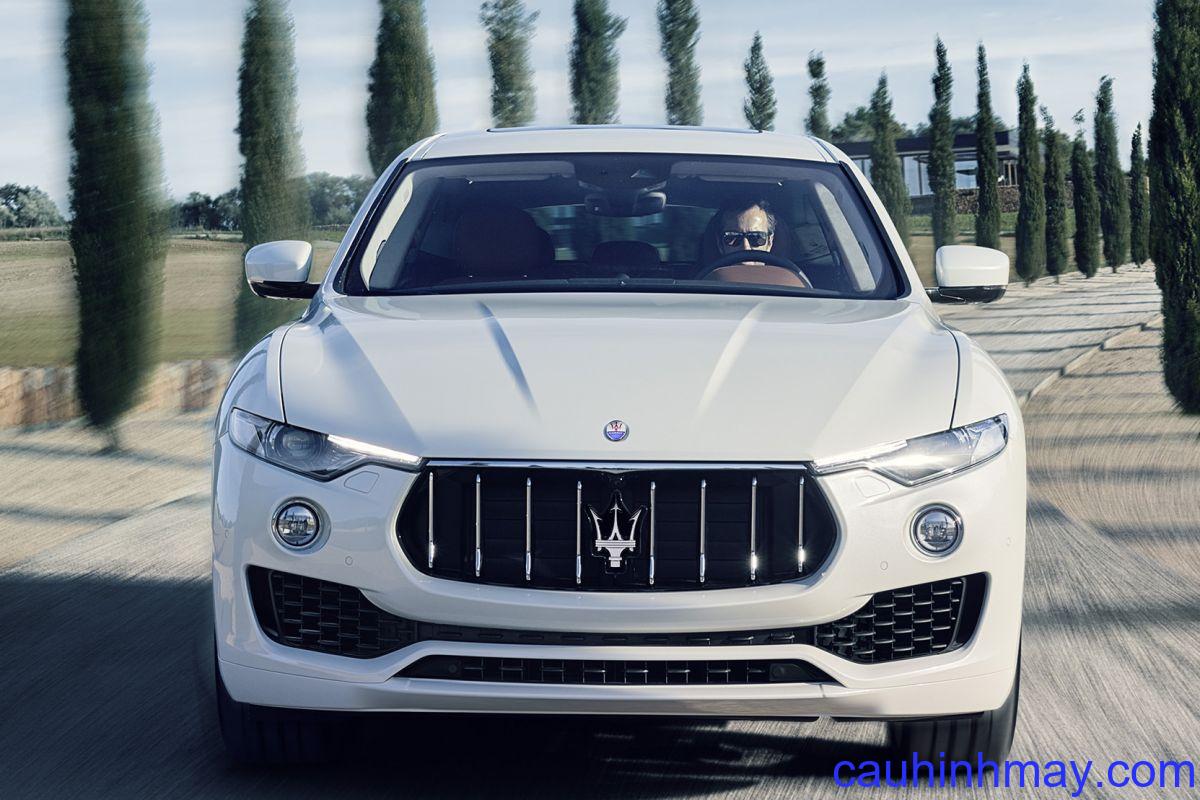 MASERATI LEVANTE DIESEL GRANLUSSO 2016 - cauhinhmay.com