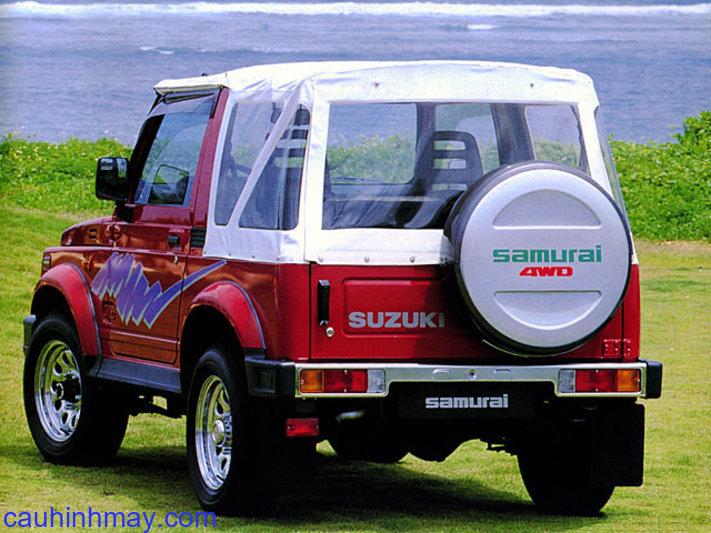 SUZUKI SAMURAI CABRIO DE LUXE 1988 - cauhinhmay.com