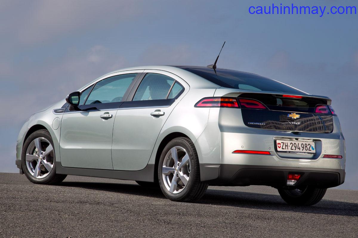 CHEVROLET VOLT LTZ+ 2011 - cauhinhmay.com