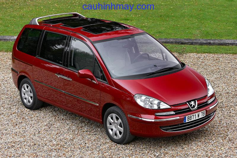PEUGEOT 807 ACTIVE 2.0-16V HDIF 136HP 2008 - cauhinhmay.com