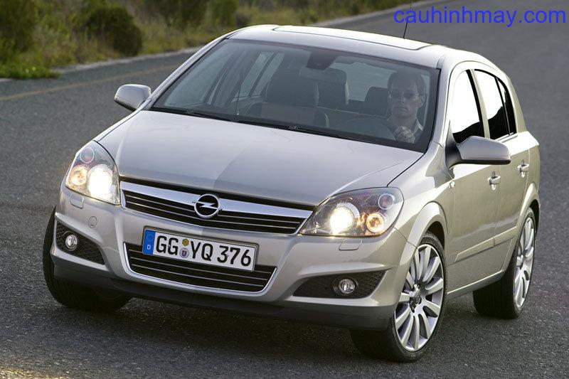 OPEL ASTRA 1.4 SELECTION 2007 - cauhinhmay.com