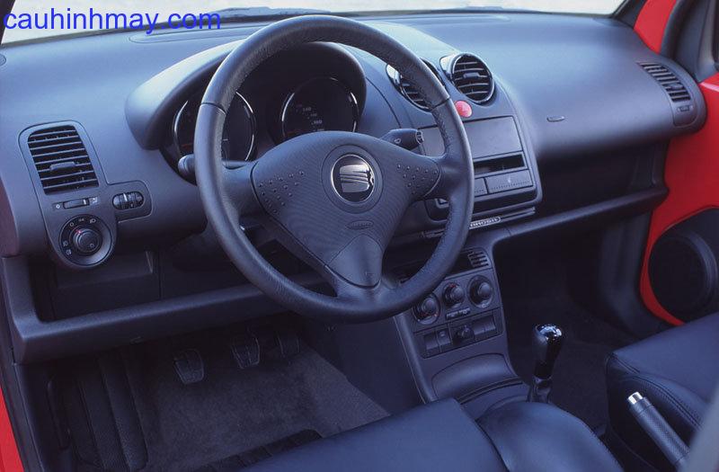 SEAT AROSA 1.4 16V SPORT 2001 - cauhinhmay.com