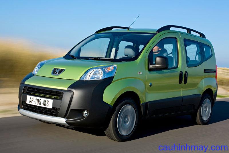 PEUGEOT BIPPER TEPEE OUTDOOR 1.4 2009 - cauhinhmay.com