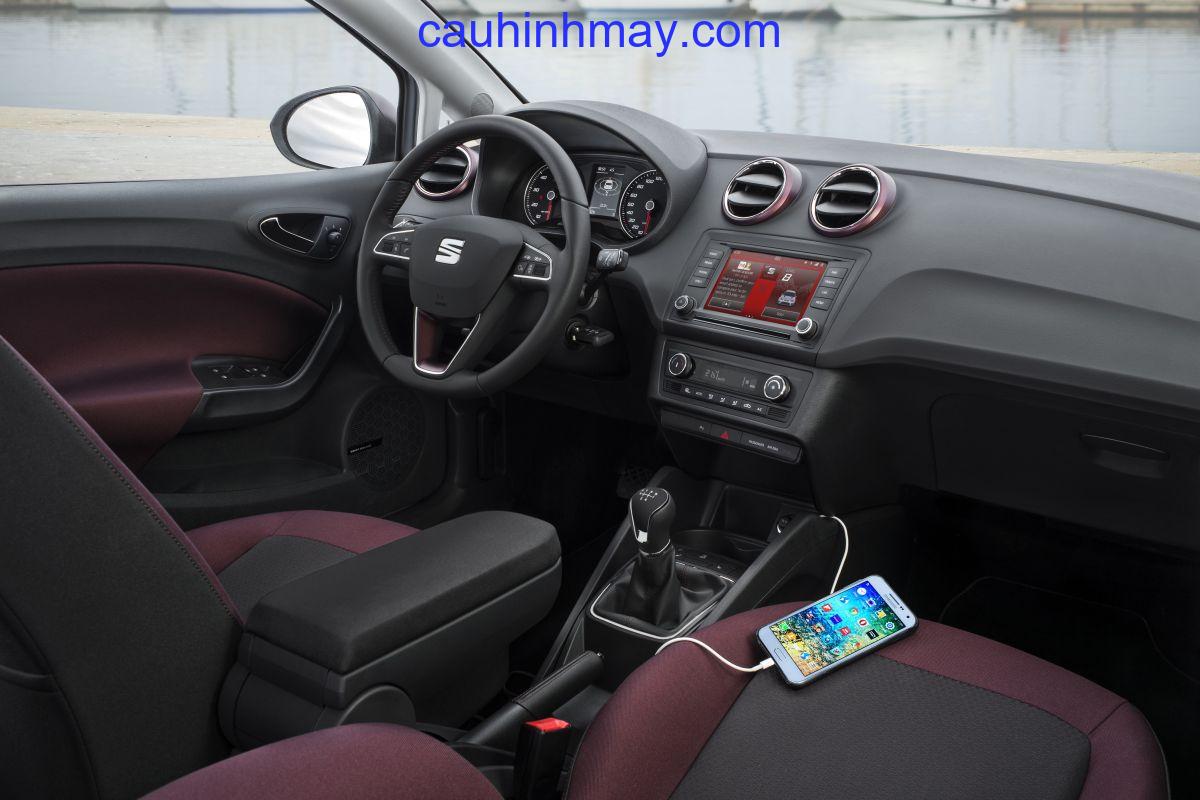 SEAT IBIZA 1.4 ECOTSI 150HP FR CONNECT 2015 - cauhinhmay.com