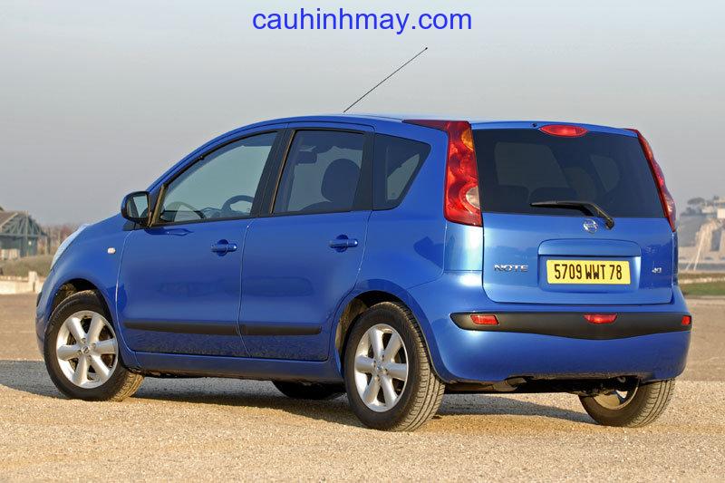 NISSAN NOTE 1.4 PURE 2006 - cauhinhmay.com