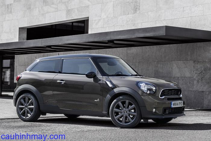 MINI PACEMAN COOPER KNOCKOUT EDITION 2014 - cauhinhmay.com