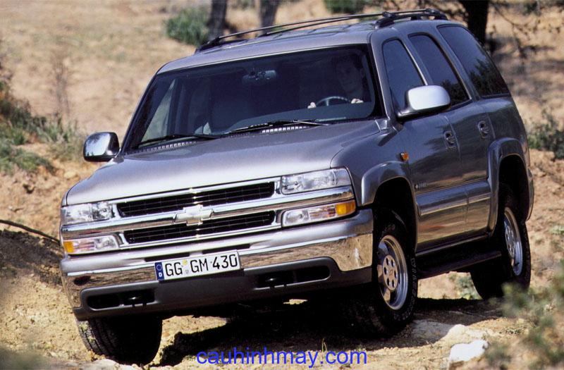 CHEVROLET TAHOE LT 2000 - cauhinhmay.com