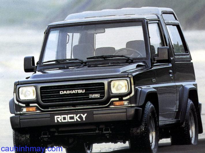 DAIHATSU ROCKY WAGON DX TURBO DIESEL 1988 - cauhinhmay.com